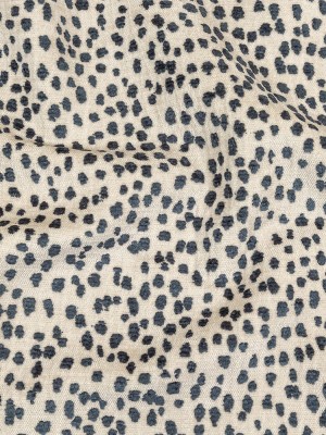 Sapphire Raised Spots Acrylic Chenille Woven Sapphire Raised Spots Acrylic Chenille Woven