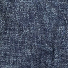 Indigo Tweedy Acrylic and Cotton Boucle Indigo Tweedy Acrylic and Cotton Boucle