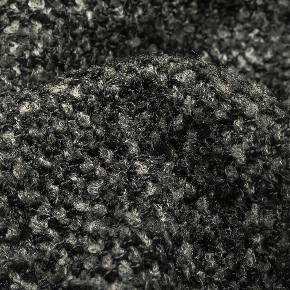 Onyx Tweedy Upholstery Boucle Onyx Tweedy Upholstery Boucle