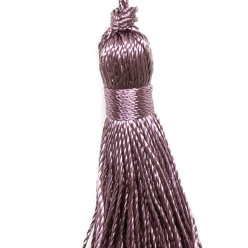 2" Plum Basic Tassel