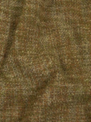 Moss Tweedy Acrylic and Cotton Boucle Moss Tweedy Acrylic and Cotton Boucle