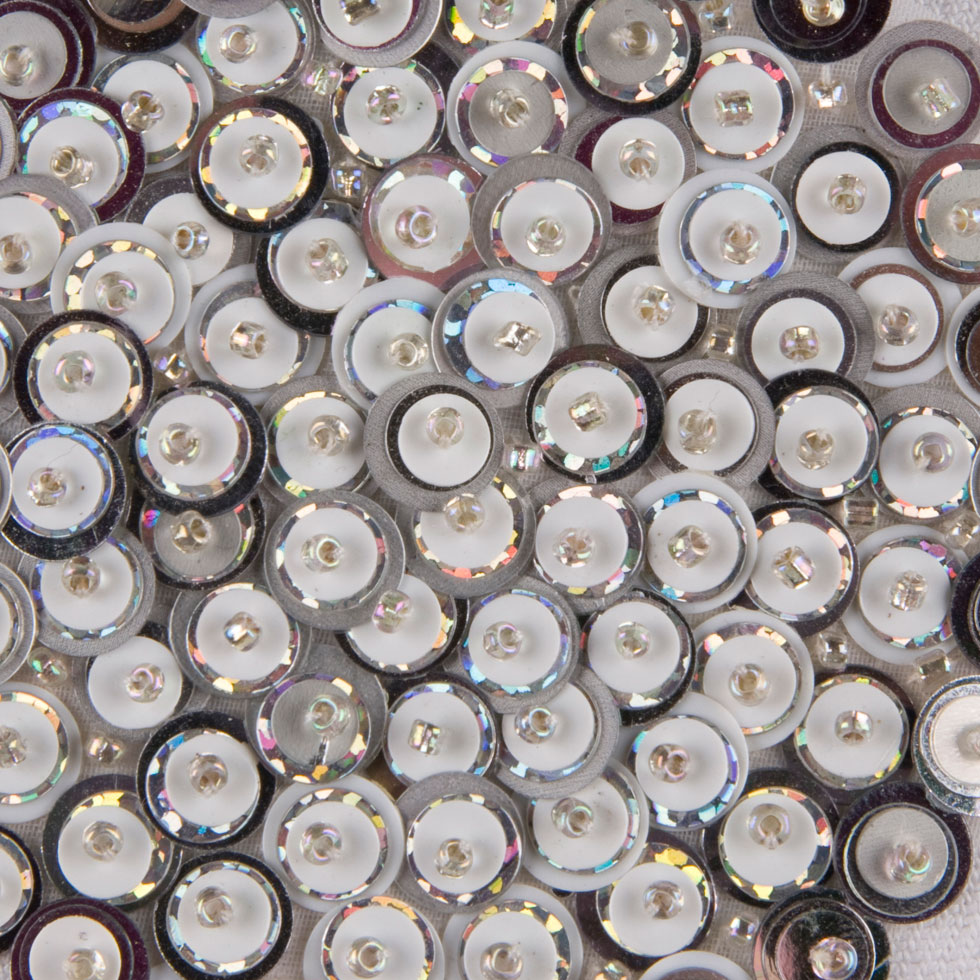 2.75" Black Sequin Applique