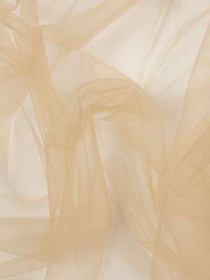 Soft Nylon Tulle – Toasted Almond – Leonardo Collection Soft Nylon Tulle – Toasted Almond – Leonardo Collection