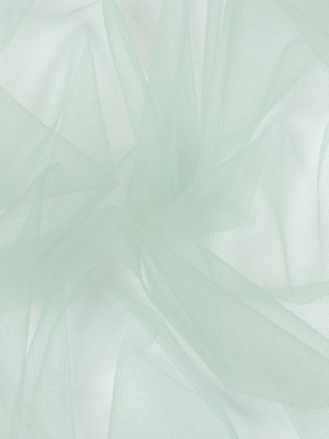 Soft Nylon Tulle – Dusty Aqua – Leonardo Collection Soft Nylon Tulle – Dusty Aqua – Leonardo Collection
