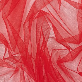 Soft Nylon Tulle – Bright Red – Leonardo Collection Soft Nylon Tulle – Bright Red – Leonardo Collection