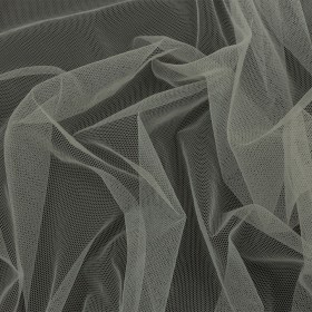 Soft Nylon Tulle – Light Gray – Leonardo Collection Soft Nylon Tulle – Light Gray – Leonardo Collection