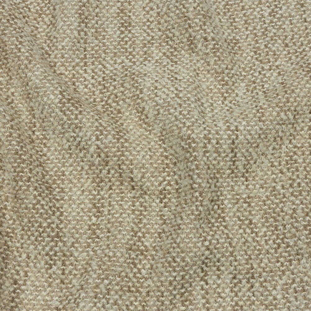 Parchment Tweedy Acrylic and Cotton Boucle Parchment Tweedy Acrylic and Cotton Boucle