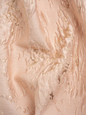 Metallic Gold and Pink Crackled Abstract Luxury Brocade Metallic Gold and Pink Crackled Abstract Luxury Brocade