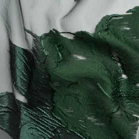 Metallic Emerald Big Florals Luxury Burnout Brocade Metallic Emerald Big Florals Luxury Burnout Brocade