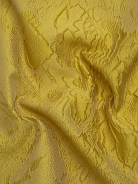 Luminous Citron Crinkled Luxury Brocade Luminous Citron Crinkled Luxury Brocade