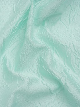 Luminous Aqua Crinkled Luxury Brocade Luminous Aqua Crinkled Luxury Brocade