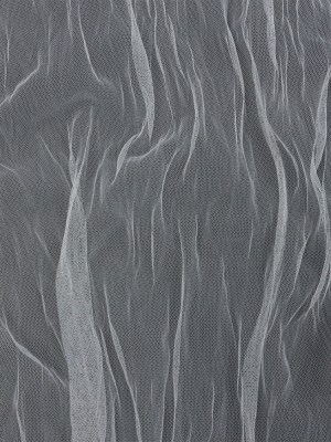 Crinkled Soft Polyester Tulle – Ivory – Poplar Collection Crinkled Soft Polyester Tulle – Ivory – Poplar Collection
