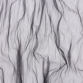 Crinkled Soft Polyester Tulle – Black – Poplar Collection Crinkled Soft Polyester Tulle – Black – Poplar Collection