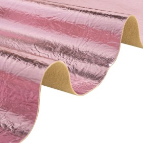 Ingot Pink Crinkled Fabric-Backed Mirror Vinyl Ingot Pink Crinkled Fabric-Backed Mirror Vinyl