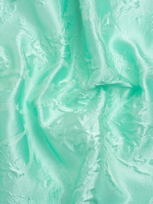 Luminous Seafoam Floral Lightweight Luxury Brocade Luminous Seafoam Floral Lightweight Luxury Brocade