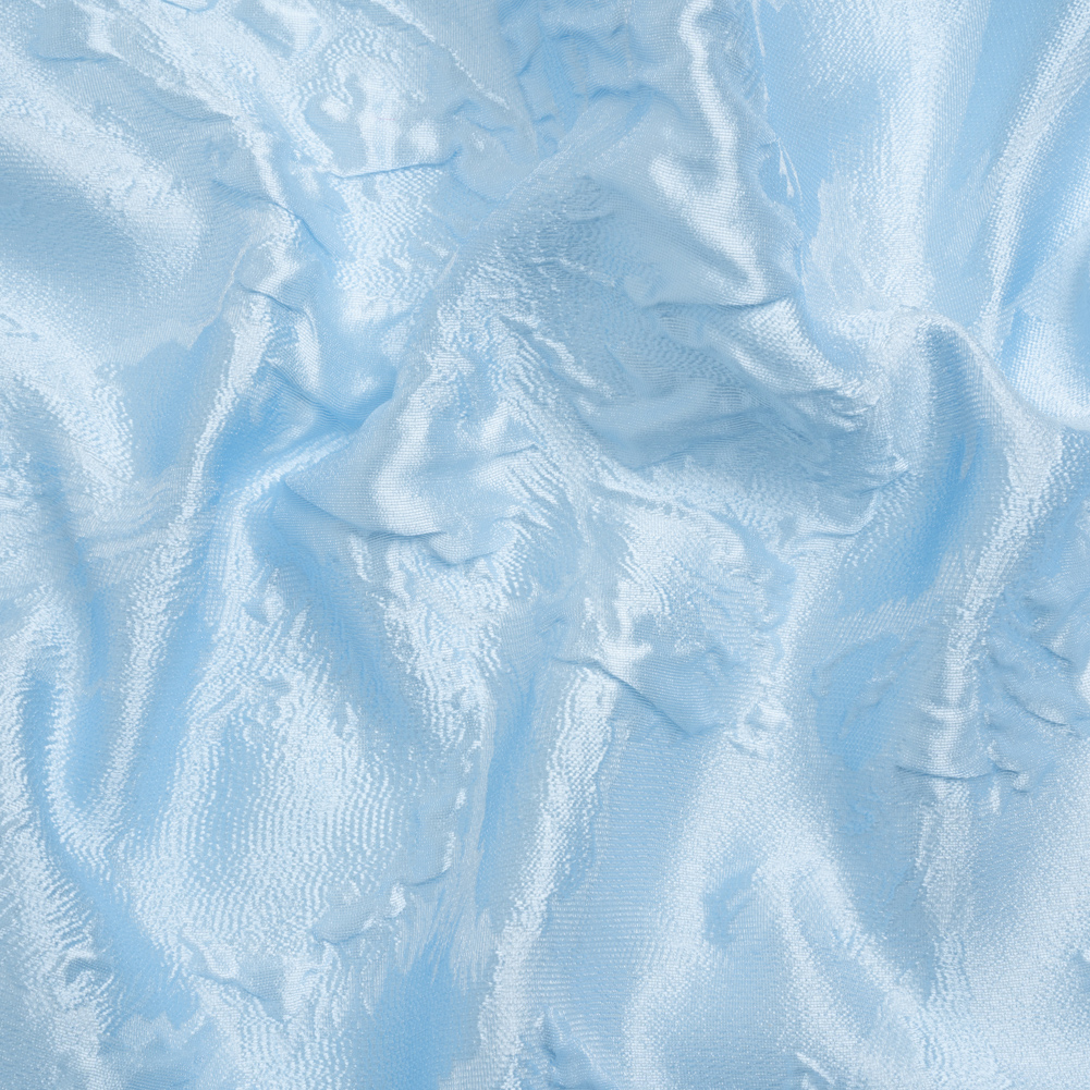 Luminous Light Blue Floral Lightweight Luxury Brocade Luminous Light Blue Floral Lightweight Luxury Brocade