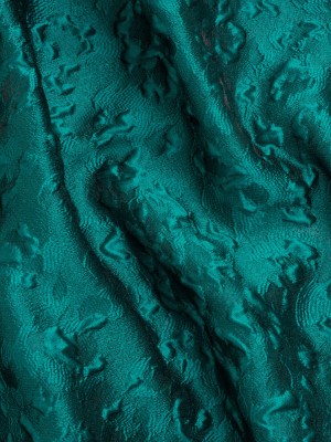 Luminous Teal Wild Spots Lightweight Luxury Brocade Luminous Teal Wild Spots Lightweight Luxury Brocade