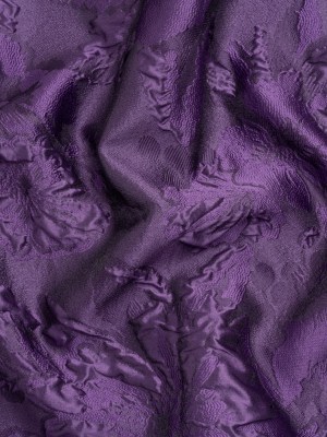 Luminous Purple Floral Lightweight Luxury Brocade Luminous Purple Floral Lightweight Luxury Brocade
