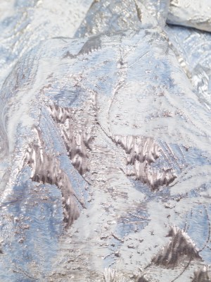 Metallic Golden Egg, Plein Air and Kentucky Blue Abstract Luxury Brocade Metallic Golden Egg, Plein Air and Kentucky Blue Abstract Luxury Brocade