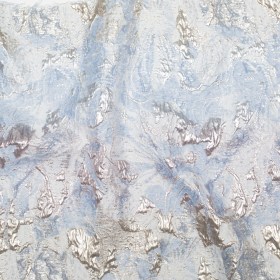 Metallic Golden Egg, Plein Air and Kentucky Blue Abstract Luxury Brocade Metallic Golden Egg, Plein Air and Kentucky Blue Abstract Luxury Brocade