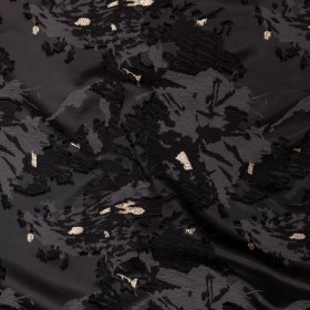 Sedona Sage, Moonless Night and Metallic Golden Egg Abstract Luxury Brocade Sedona Sage, Moonless Night and Metallic Golden Egg Abstract Luxury Brocade