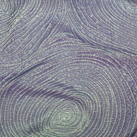 Metallic Green and Moroccan Blue Iridescent Spirals Luxury Organza Brocade Metallic Green and Moroccan Blue Iridescent Spirals Luxury Organza Brocade