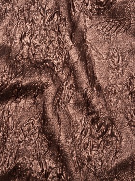 Metallic Pine Cone Crinkled Luxury Brocade Metallic Pine Cone Crinkled Luxury Brocade