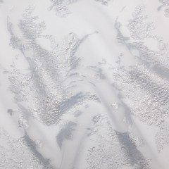 Metallic Silver and Gray Violet Abstract Luxury Organza Brocade Metallic Silver and Gray Violet Abstract Luxury Organza Brocade