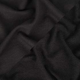 Black Cotton Blend French Terry Black Cotton Blend French Terry