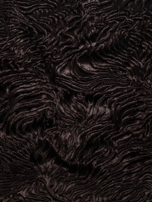 Woodgrain Faux Persian Lamb Fur – Brown Woodgrain Faux Persian Lamb Fur – Brown