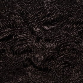 Woodgrain Faux Persian Lamb Fur – Brown Woodgrain Faux Persian Lamb Fur – Brown