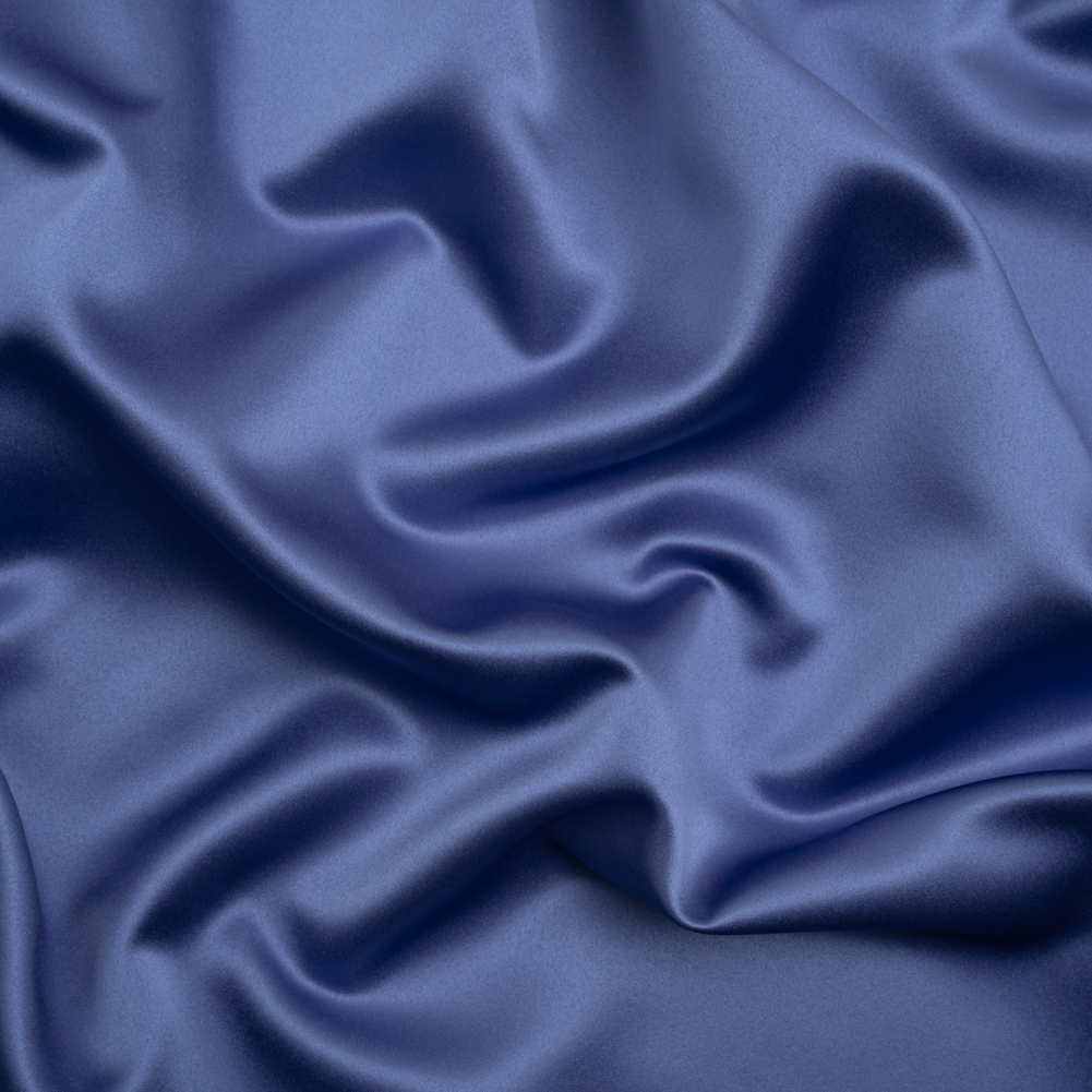 Polyester Satin – Bahama Blue – Reverie Collection Polyester Satin – Bahama Blue – Reverie Collection
