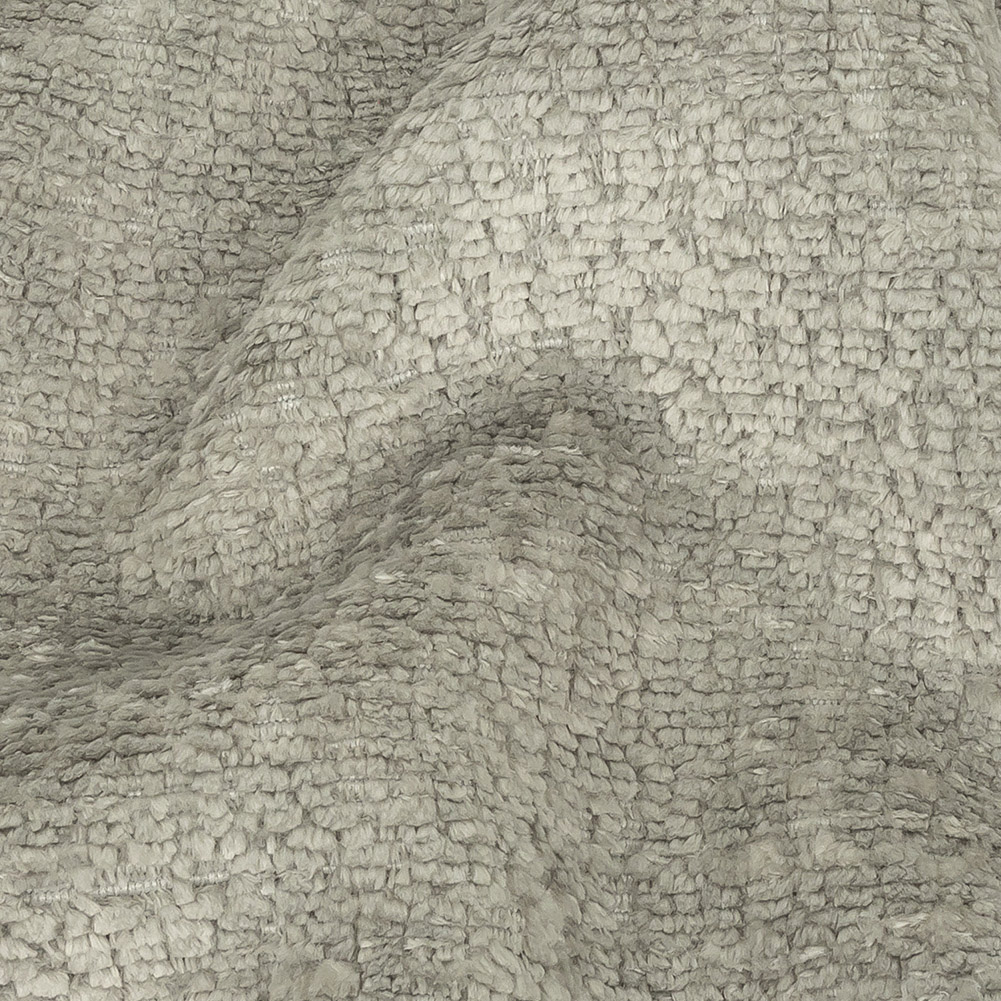 Crypton Hesse Gray Tactile Polyester Chenille Crypton Hesse Gray Tactile Polyester Chenille