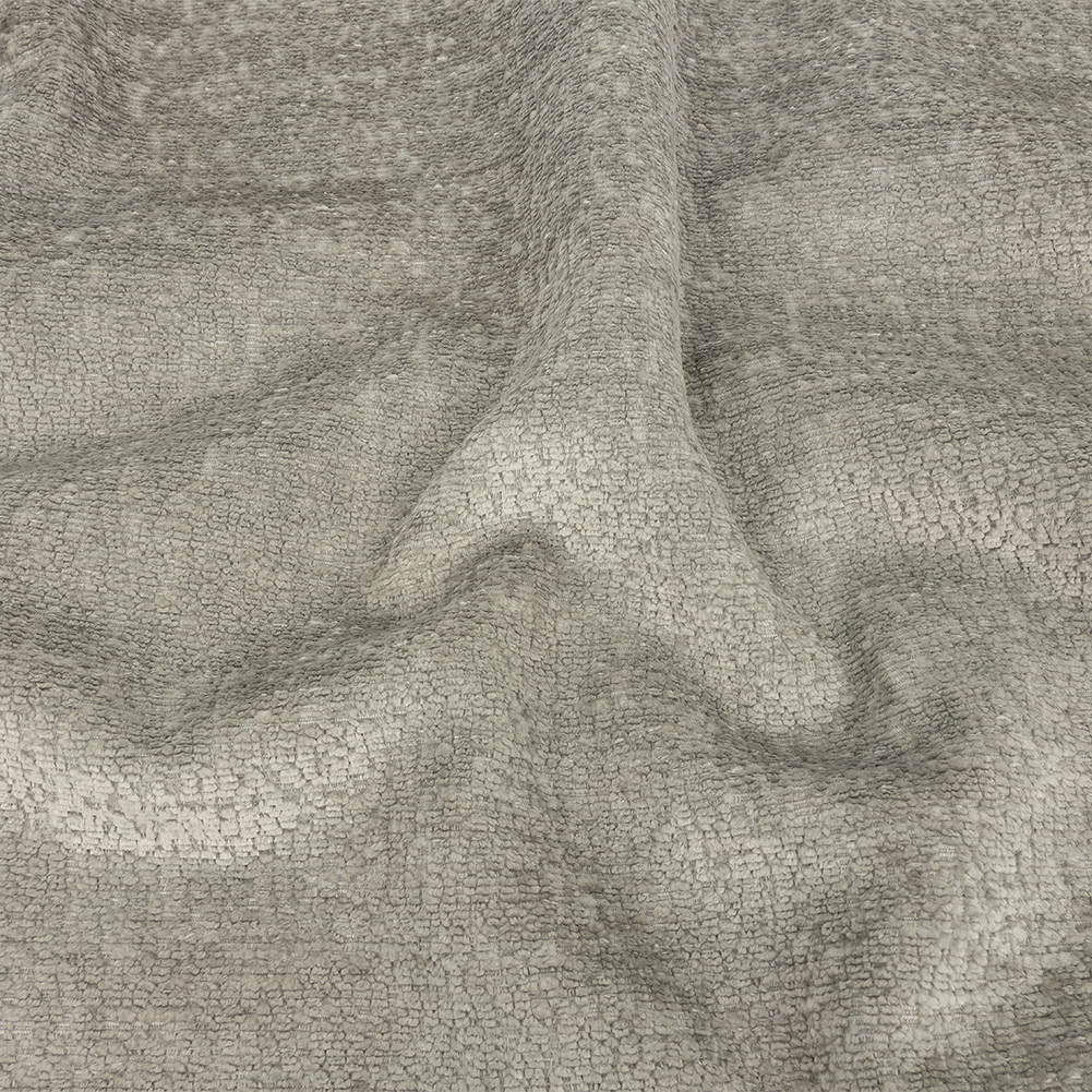 Crypton Hesse Gray Tactile Polyester Chenille Crypton Hesse Gray Tactile Polyester Chenille