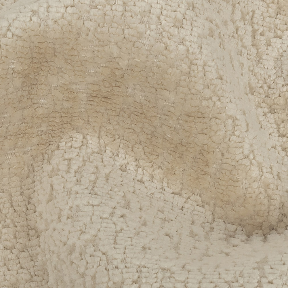 Crypton Hesse Custard Tactile Polyester Chenille Crypton Hesse Custard Tactile Polyester Chenille