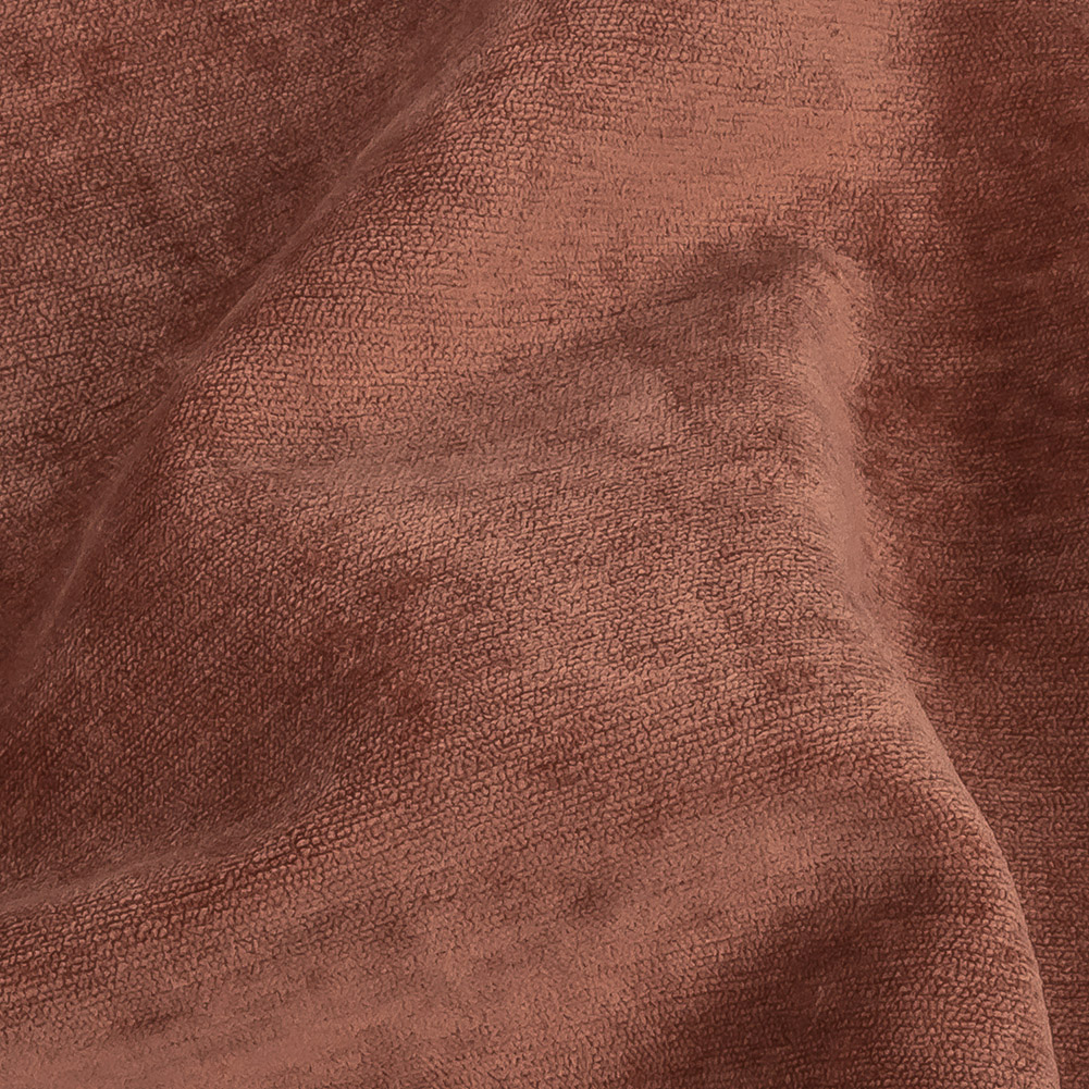 Crypton Terracotta Polyester Chenille Crypton Terracotta Polyester Chenille