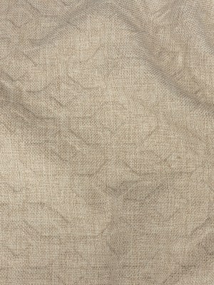 Crypton Tolkie Oatmeal Geometric Embossed Upholstery Fabric Crypton Tolkie Oatmeal Geometric Embossed Upholstery Fabric