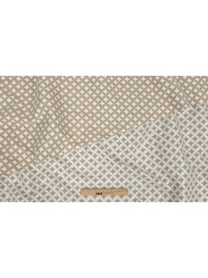 Khaki Quatrefoil Blended Polyester Jacquard Khaki Quatrefoil Blended Polyester Jacquard