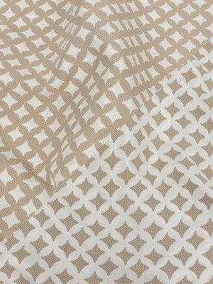 Khaki Quatrefoil Blended Polyester Jacquard Khaki Quatrefoil Blended Polyester Jacquard