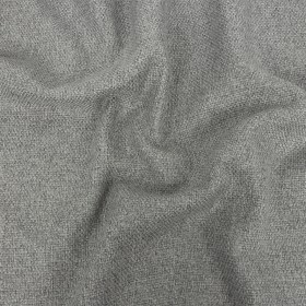 Silver Basketwoven Polyester and Cotton Home Decor Fabric Silver Basketwoven Polyester and Cotton Home Decor Fabric