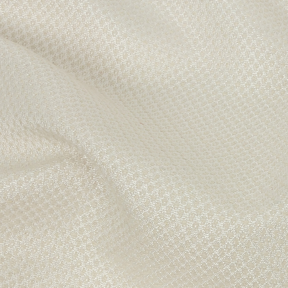 Ivory Minute Diamond Blended Polyester Jacquard Ivory Minute Diamond Blended Polyester Jacquard