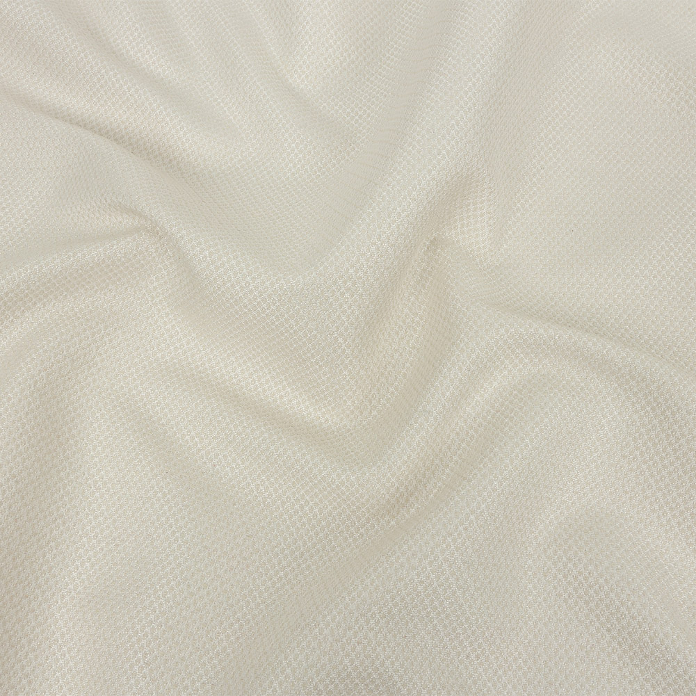 Ivory Minute Diamond Blended Polyester Jacquard Ivory Minute Diamond Blended Polyester Jacquard