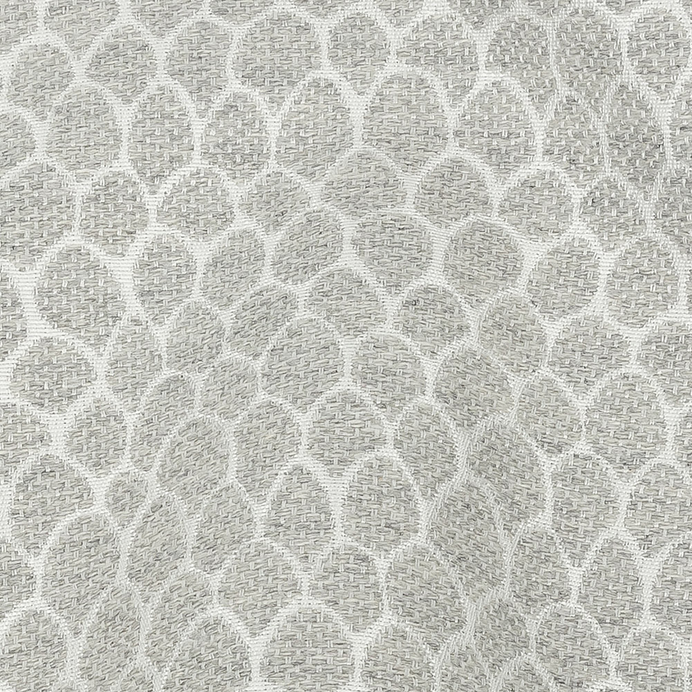 Silver Scaled Blended Polyester Jacquard Silver Scaled Blended Polyester Jacquard