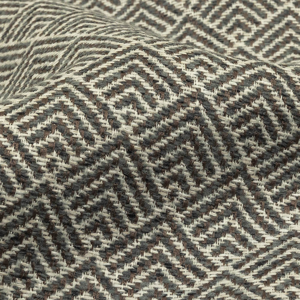 Gray and White Diamonds Upholstery Tweed Gray and White Diamonds Upholstery Tweed