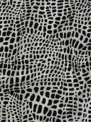 Mood Exclusive Black Got Spots Cotton Poplin Mood Exclusive Black Got Spots Cotton Poplin