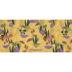 Mood Exclusive Yellow Succulent Contours Cotton Shirting Mood Exclusive Yellow Succulent Contours Cotton Shirting