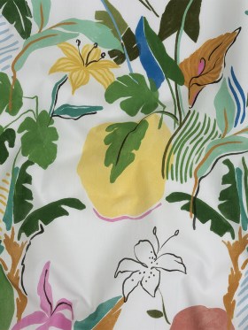 Mood Exclusive Green Belizean Season Cotton Shirting Mood Exclusive Green Belizean Season Cotton Shirting