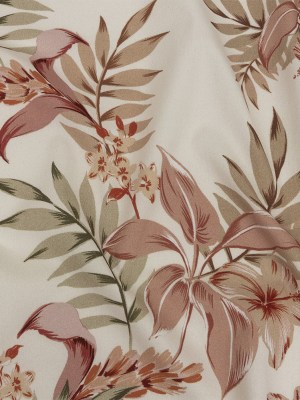 Mood Exclusive Cream Pastel Tropics Stretch Cotton Twill Mood Exclusive Cream Pastel Tropics Stretch Cotton Twill