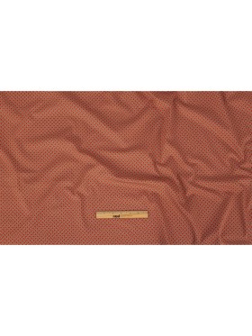 Stretch Cotton and Viscose Sateen Print – Burnt Orange and Blue Geometric Lattice – Mood Exclusive Cylindrically Angled Stretch Cotton and Viscose Sateen Print – Burnt Orange and Blue Geometric Lattice – Mood Exclusive Cylindrically Angled