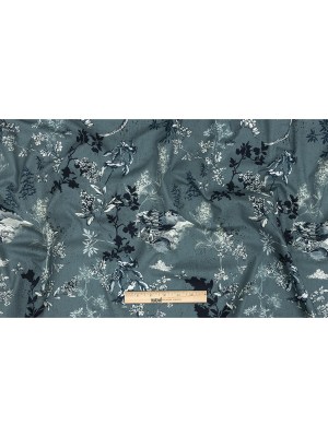 Mood Exclusive Slate Convergent Life Stretch Cotton Poplin Mood Exclusive Slate Convergent Life Stretch Cotton Poplin